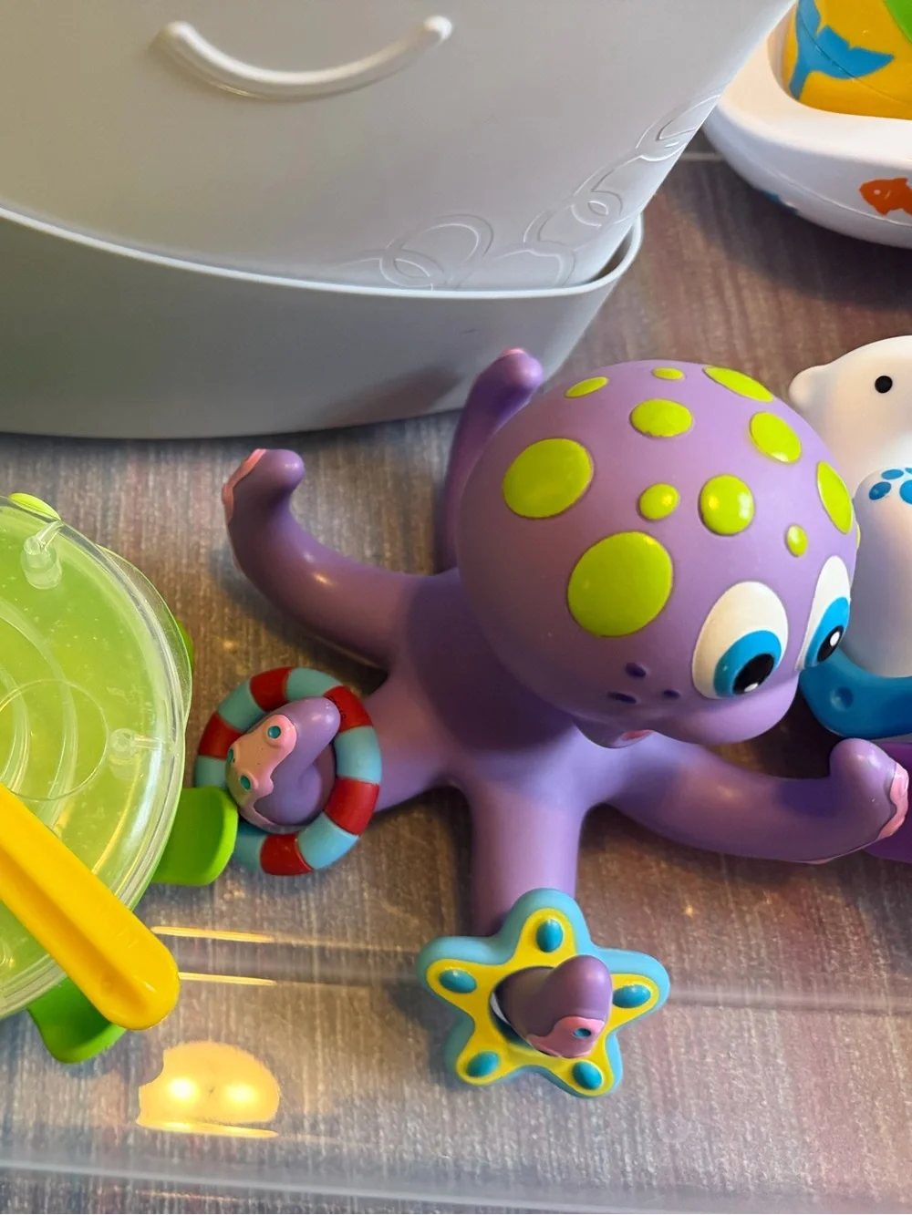 Munchkin, Nuby, Skip Hop, Ubbi Baby Bath Toys and Storage Bundle